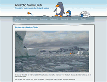 Tablet Screenshot of antarcticswimclub.com